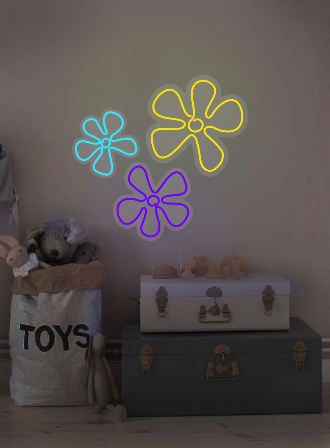 LED neon "Flower"