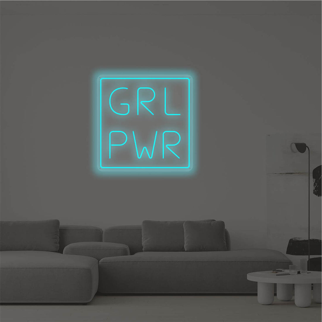 LED neon "GRL PWR / Girl Power"