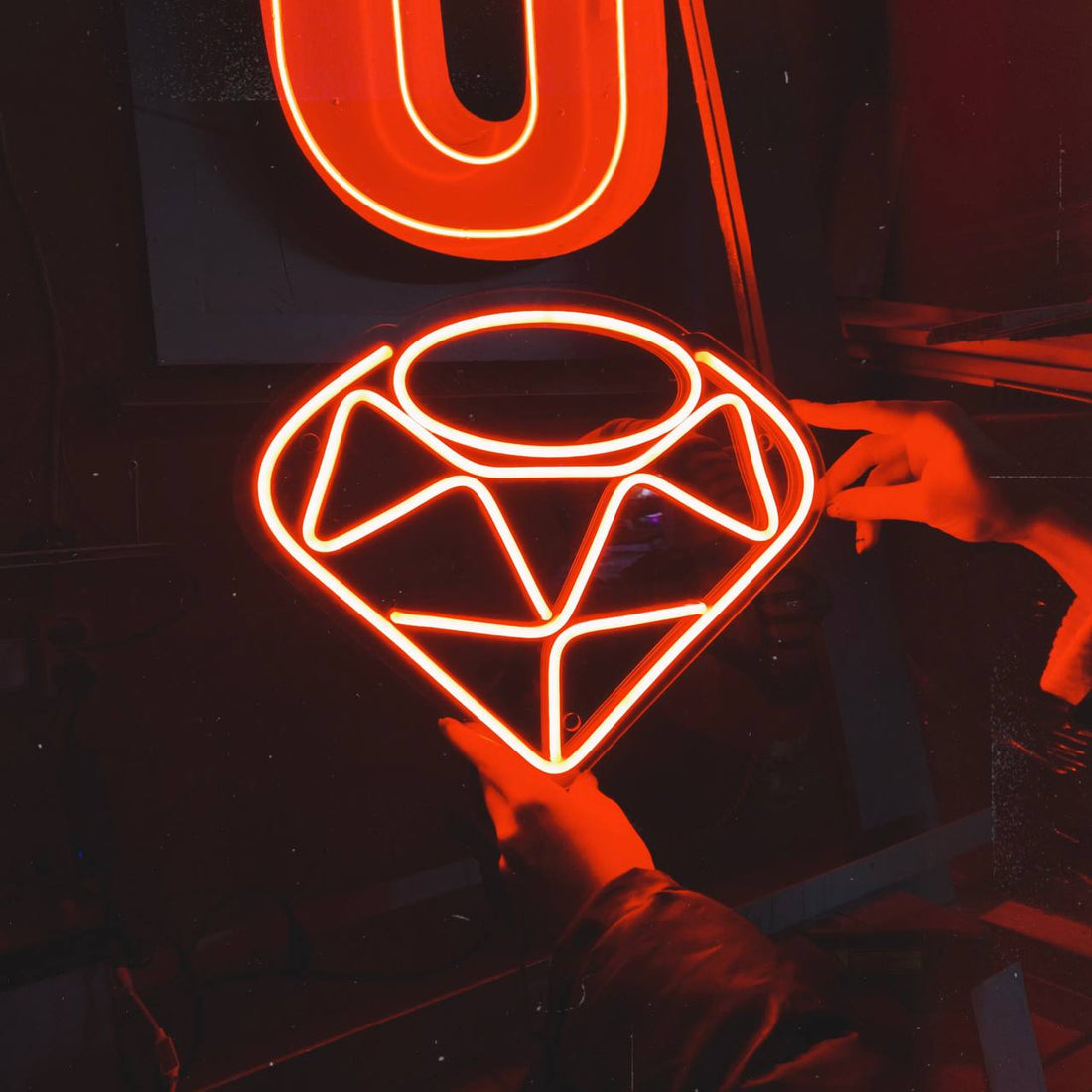 LED neon "Diamond"