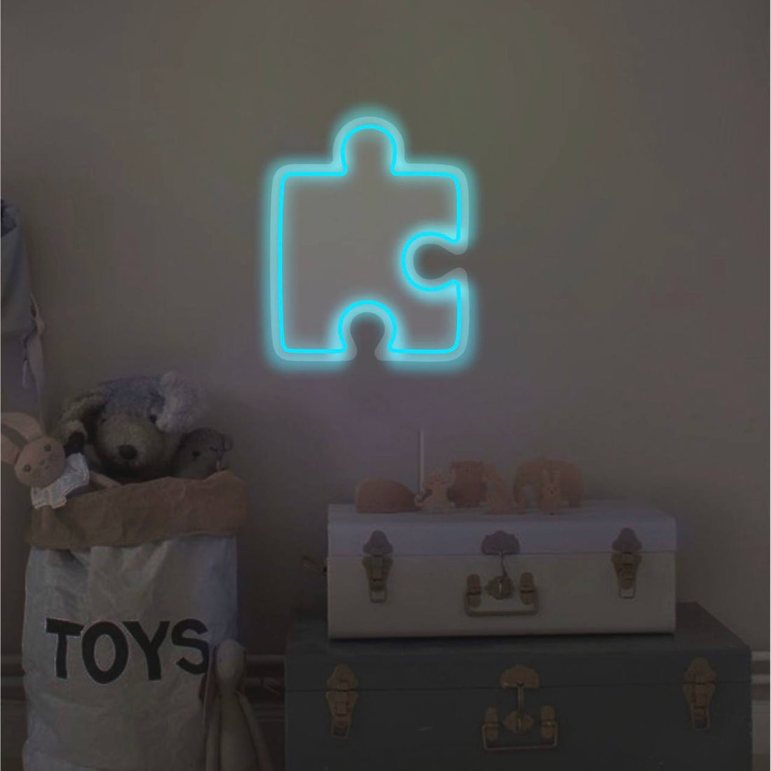 LED neon "Puzzle"